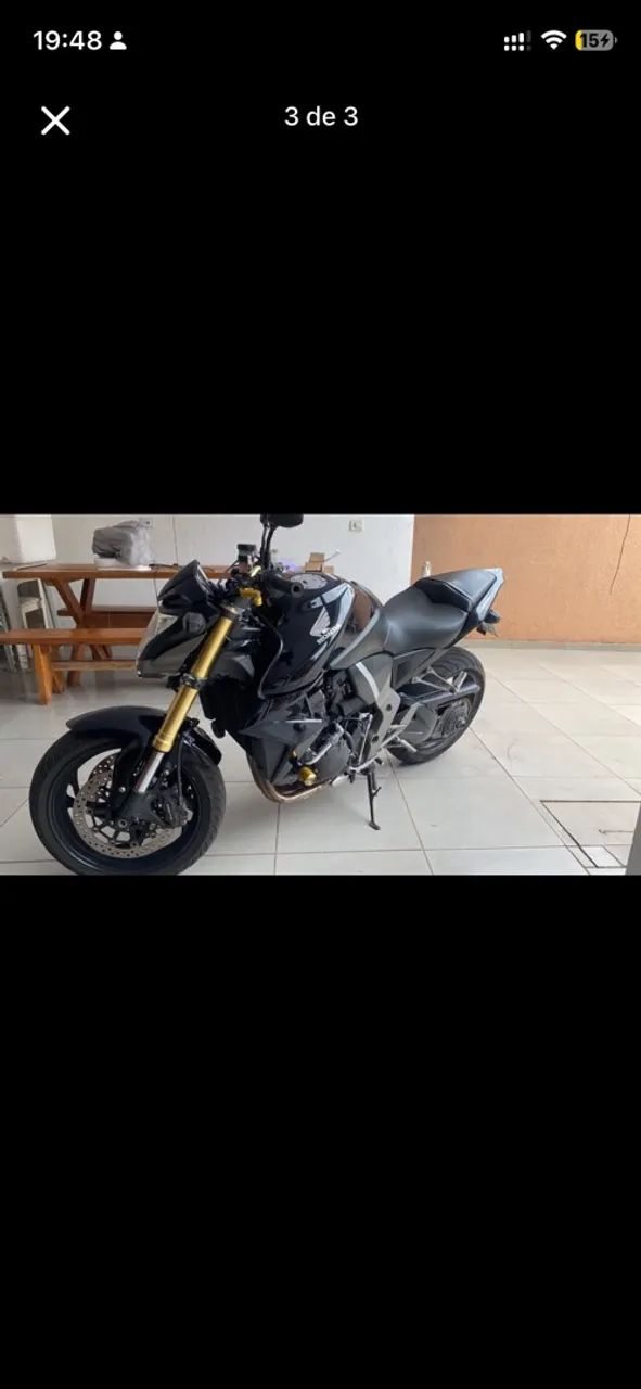 Moto CB1000r  preta - Foto 3