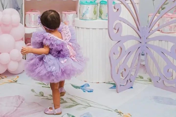 Vestido de borboleta - Foto 4