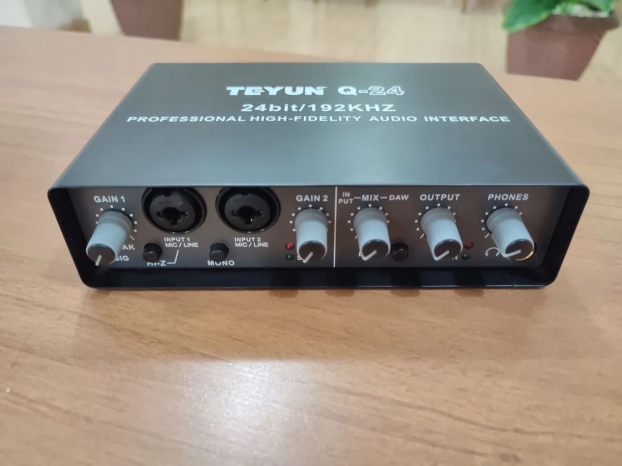 Interface de Áudio Teyun Q 24 - Foto 4