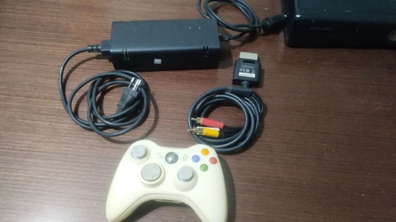 Xbox 360 com aurora 246 jogos - Foto 2