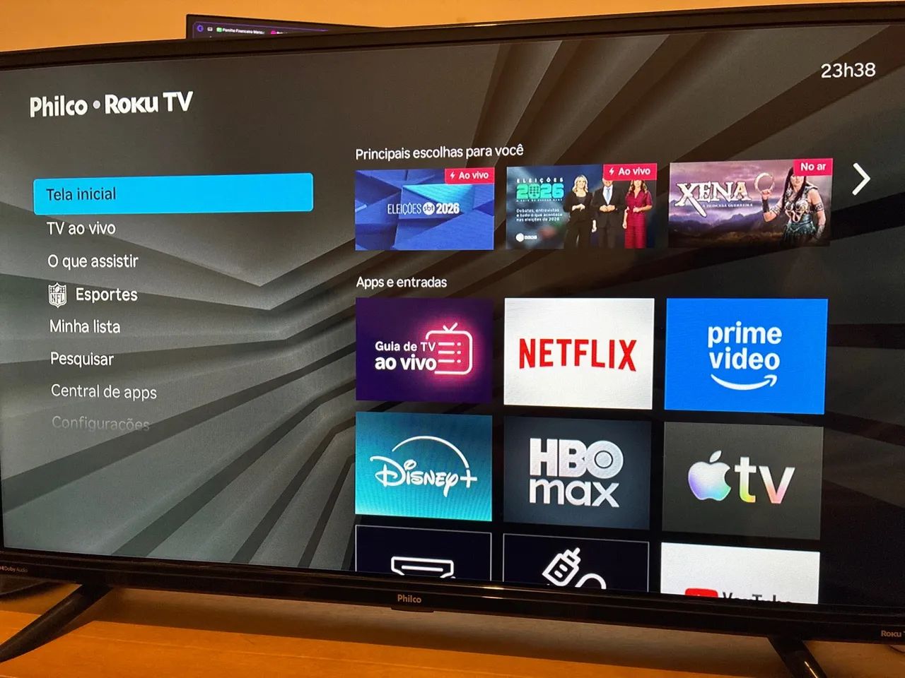 TV Philco 32 HD Roku