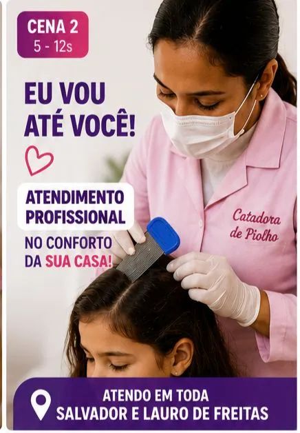 Catadora de piolho - Foto 2