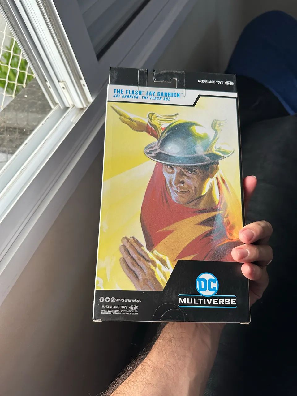 The Flash(Jay Garrick) Action Figure  Mcfarlane - Lacrado - Foto 4