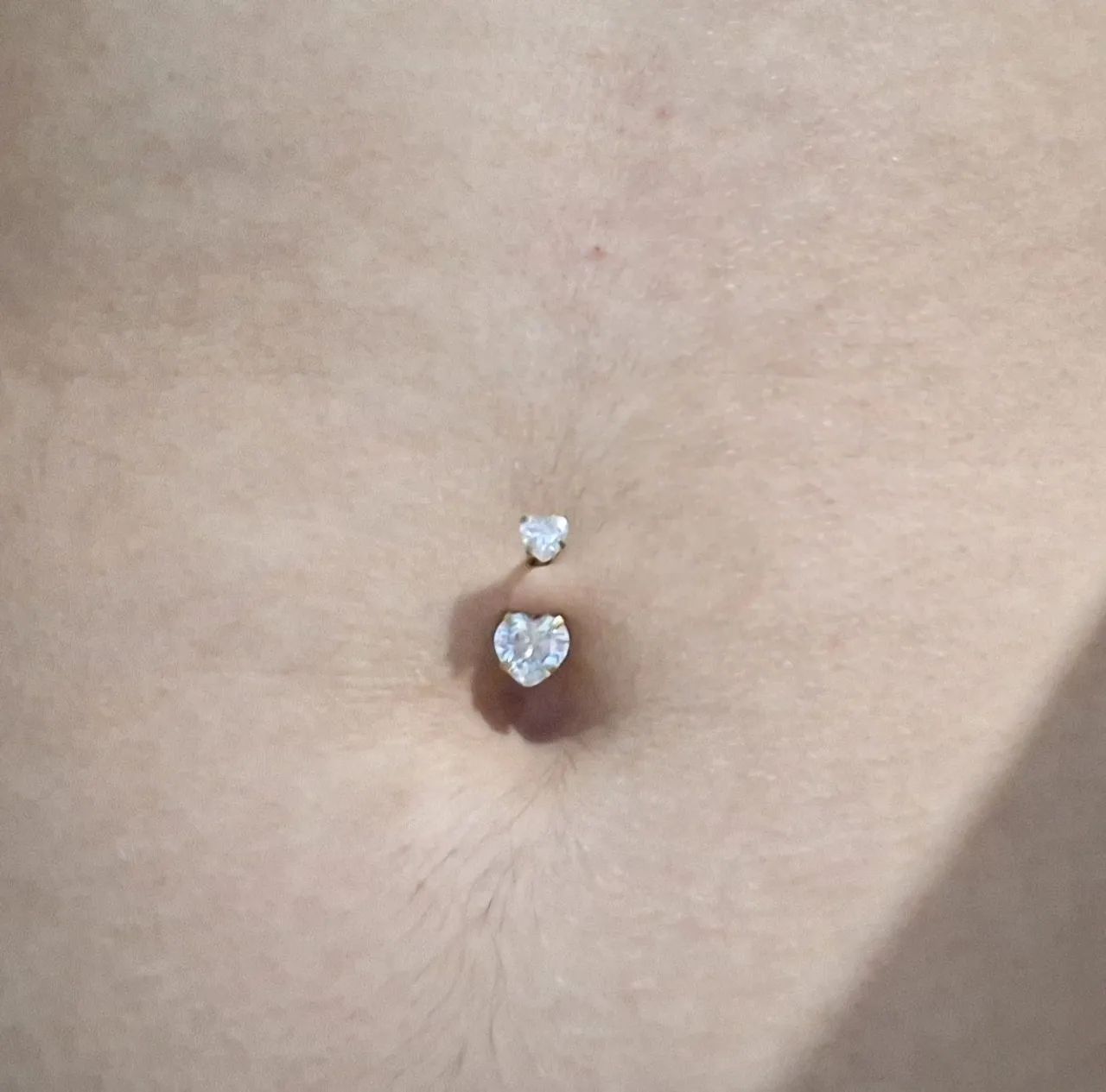 piercing de umbigo de coração  - Foto 5