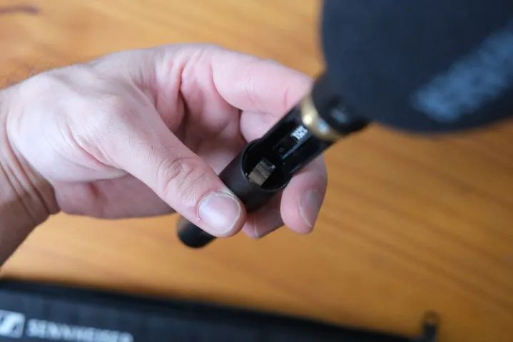 Microfone Shotgun Sennheiser Mke 600 Preto - Foto 3