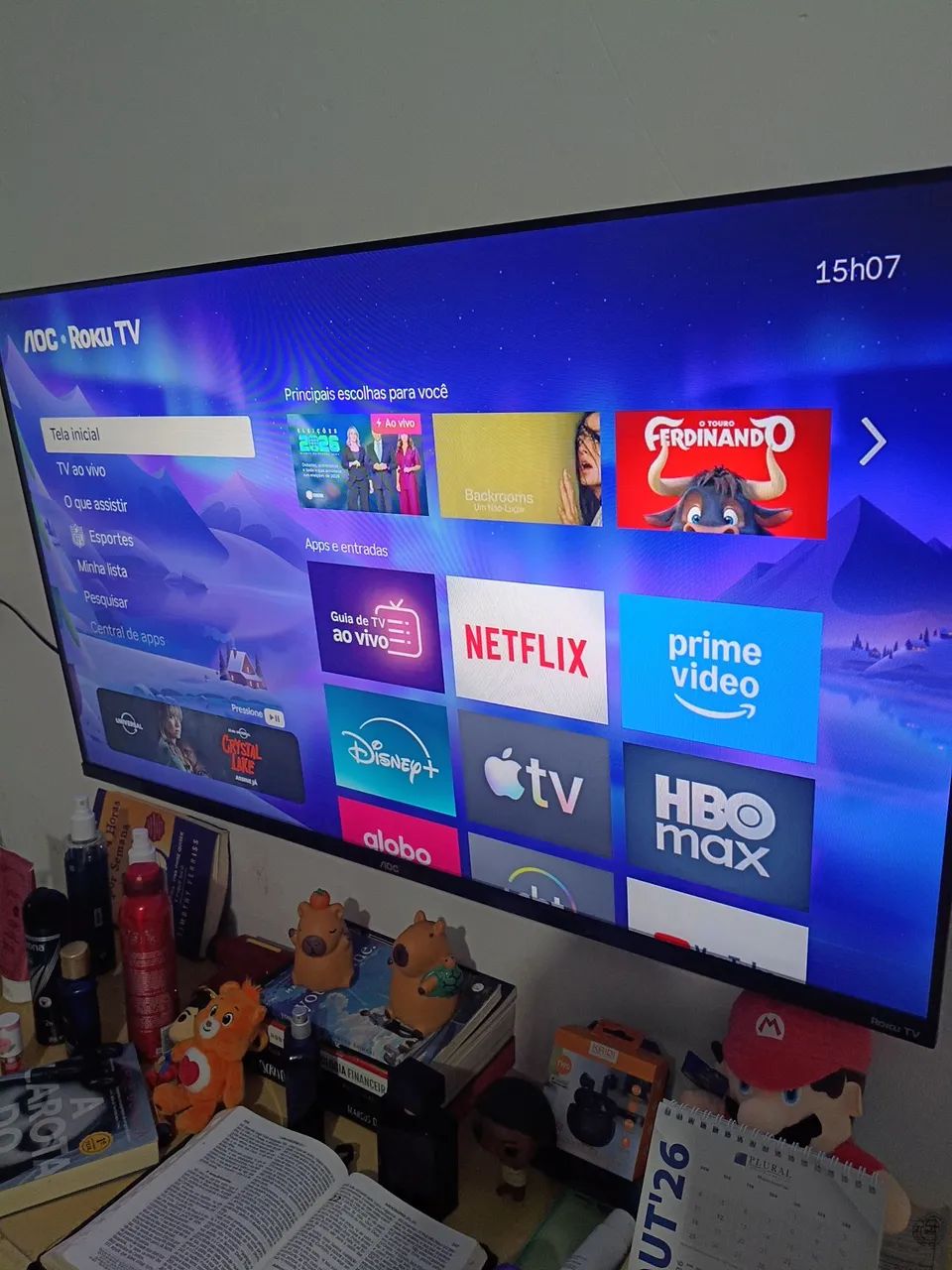 TV 43" AOC ROKU TV  - Foto 2