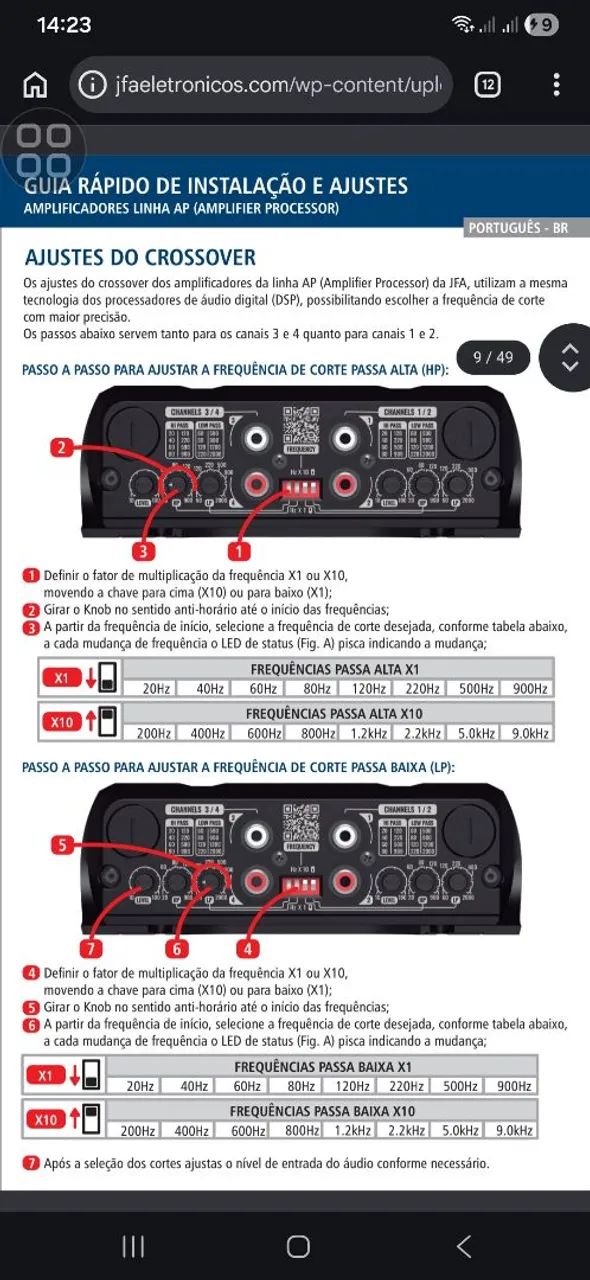 Módulo (JFA) Ap 800×4 com amplifier processor (JFA) - Foto 2