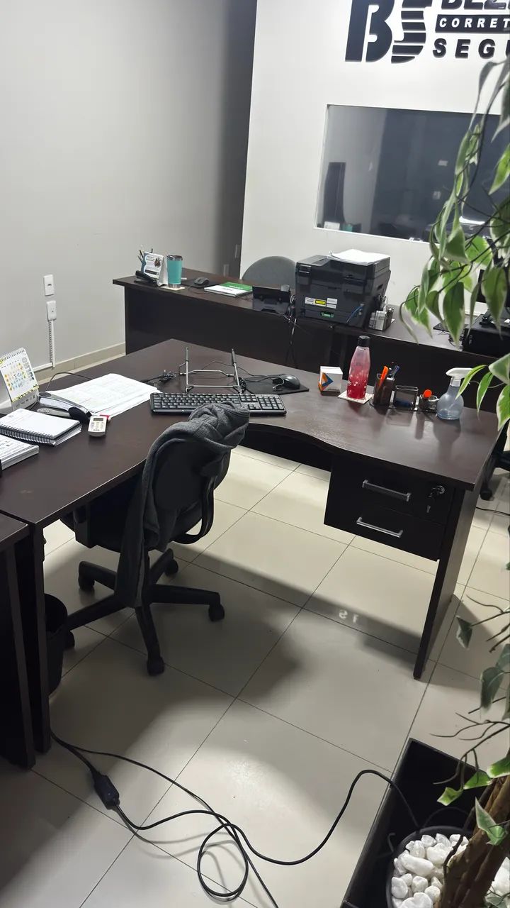 Mesa Escritório em L - Foto 3
