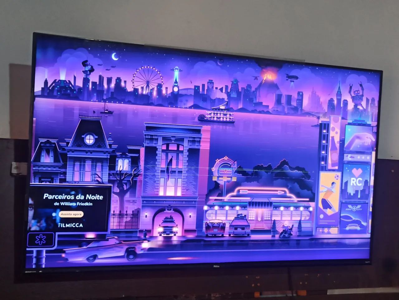 Tv 58 polegadas smart 4k Philco Roku  - Foto 2