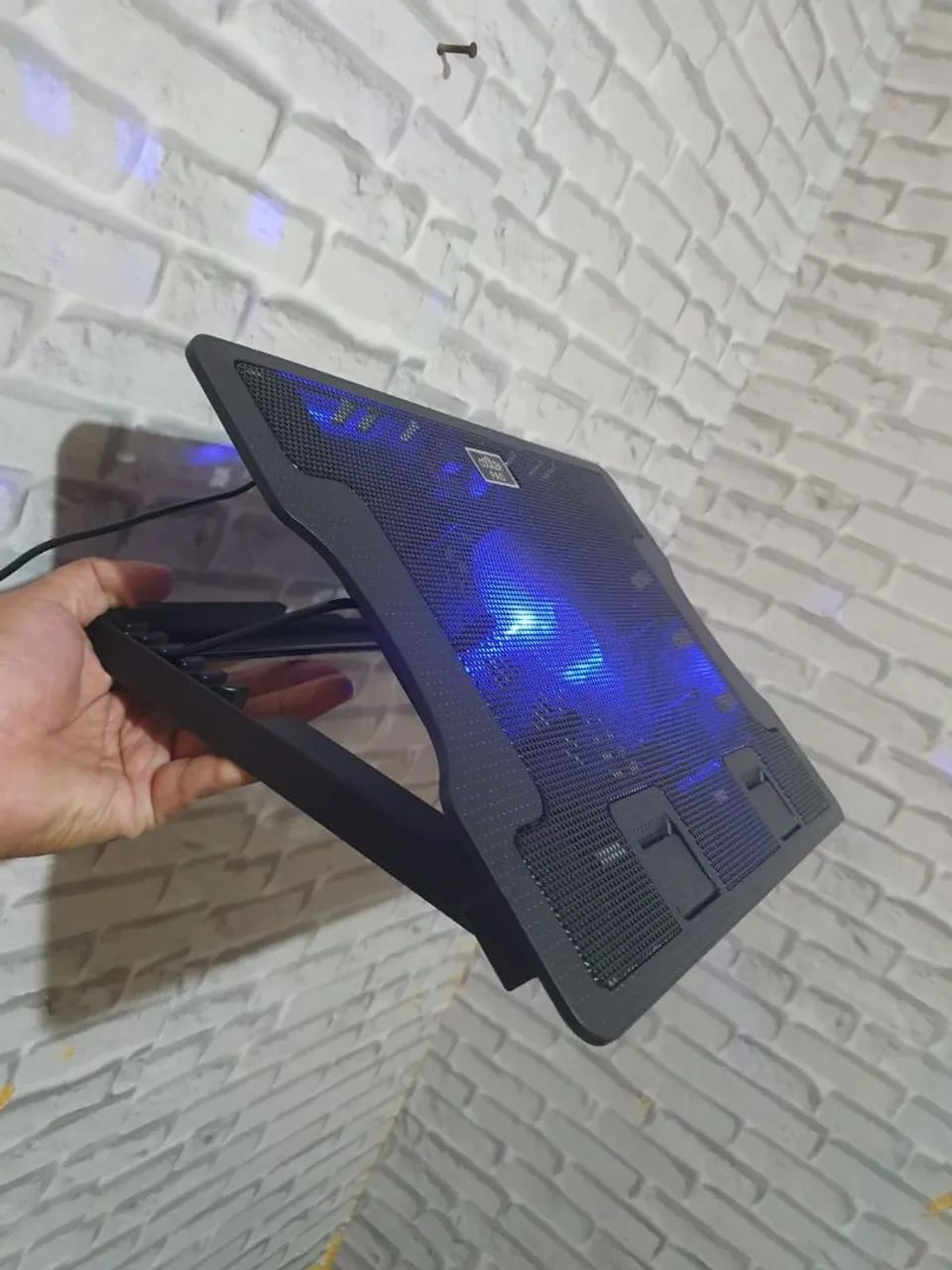 Base Refrigerada Notebook Cooling Pad 638B LED 2 USB - Foto 2