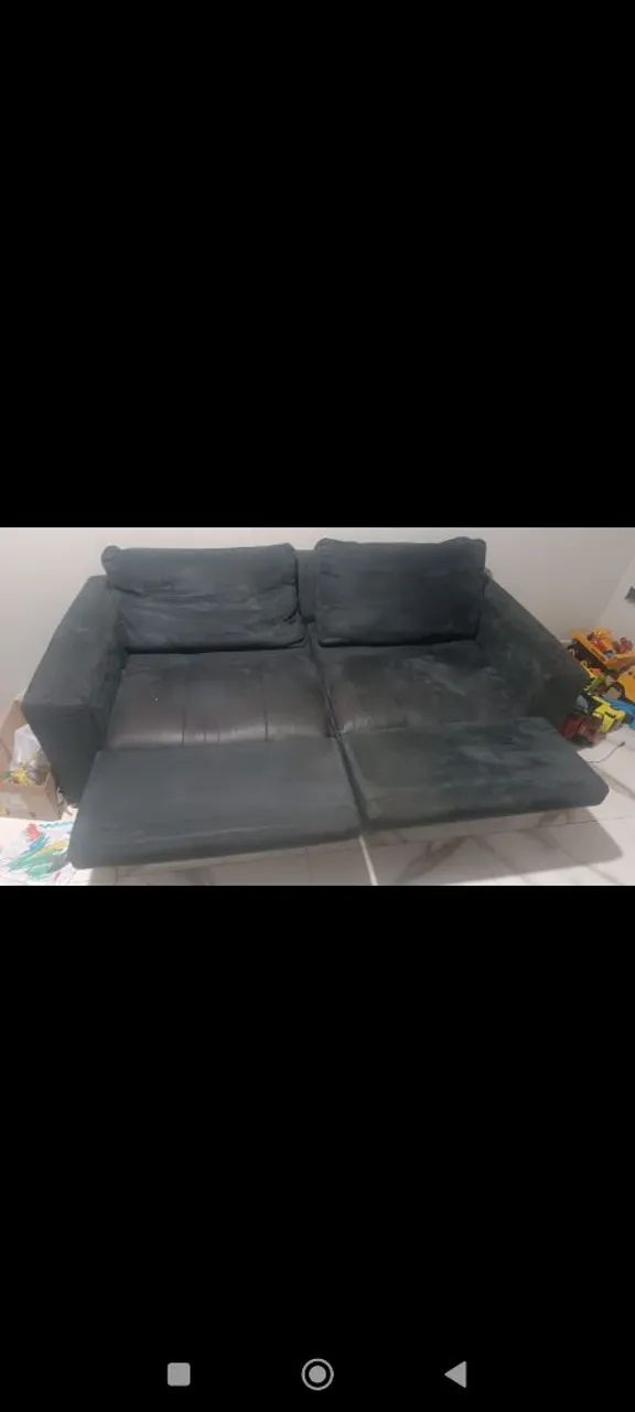 Sofá reclinável 