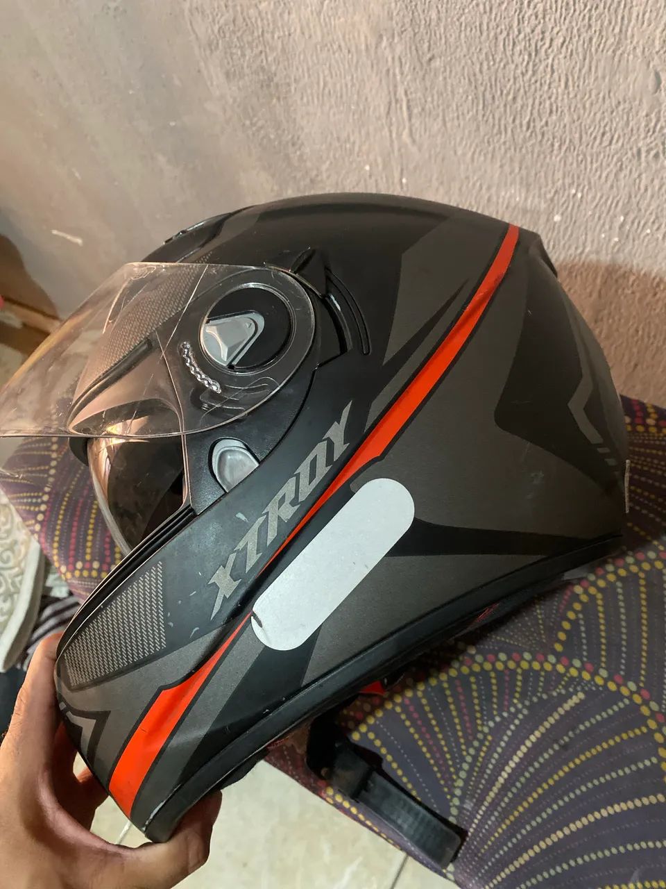 Capacete Xtroy helmets com viseira interna  - Foto 3