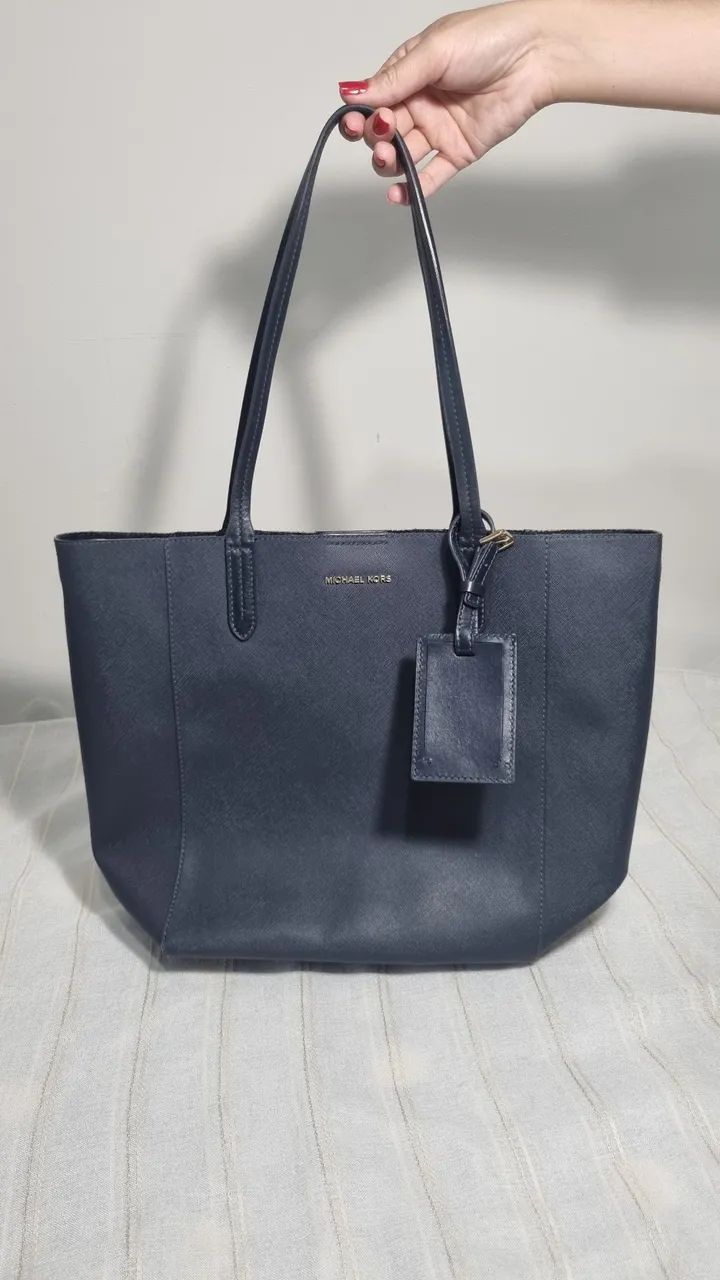 Bolsa Michael Kors Azul 2 em 1