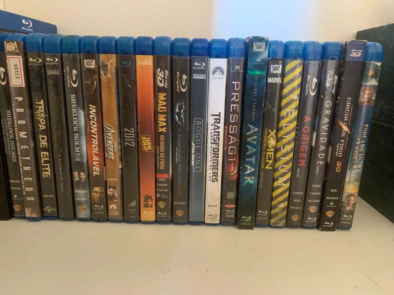 Títulos blu ray 