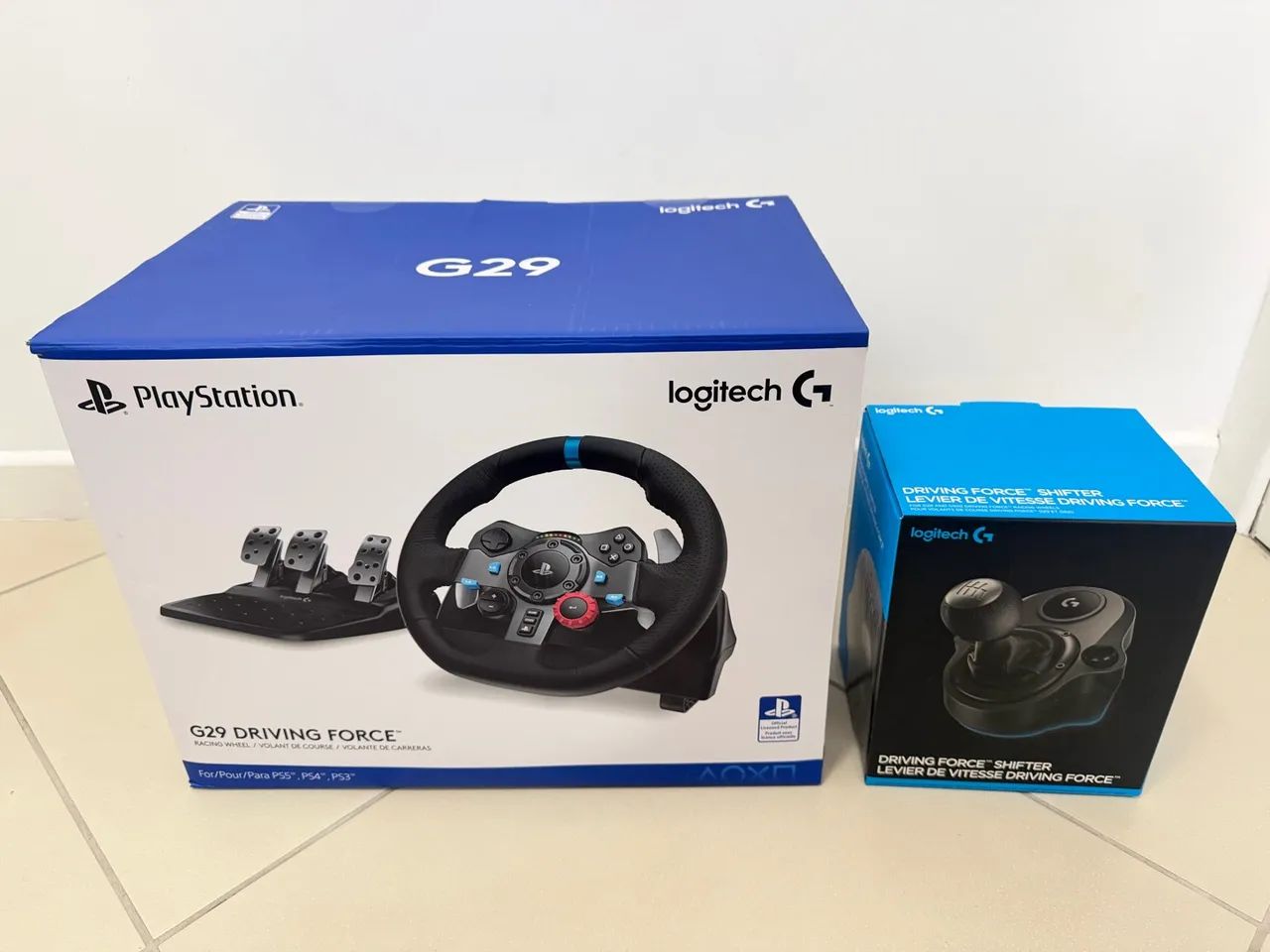 Logitech G29 Driving force + Shifter