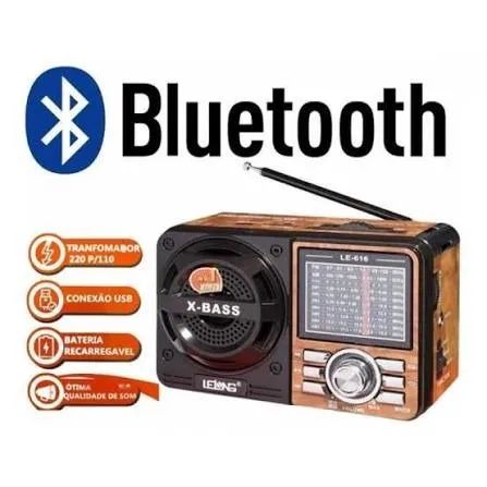Rádio AM/FM bluetooth-entrega grátis