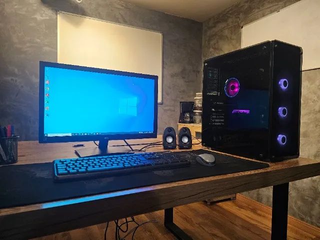 COMPUTADOR DE ALTO DESEMPENHO + CADEIRA DE COURO (GRÁTIS) E ACESSÓRIOS GRÁTIS - Foto 3