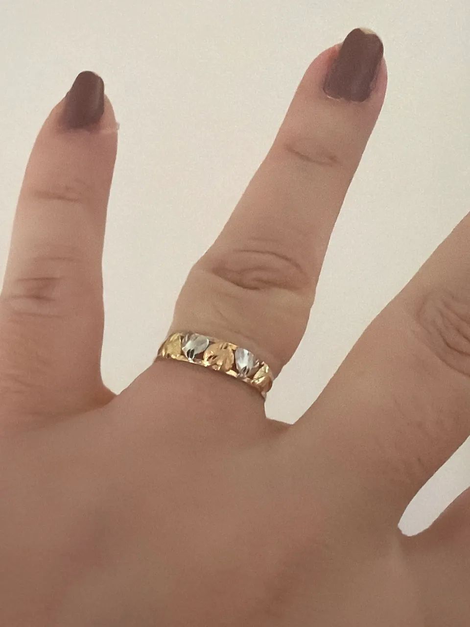 Anel 18 k,aro 16/17 - Foto 4