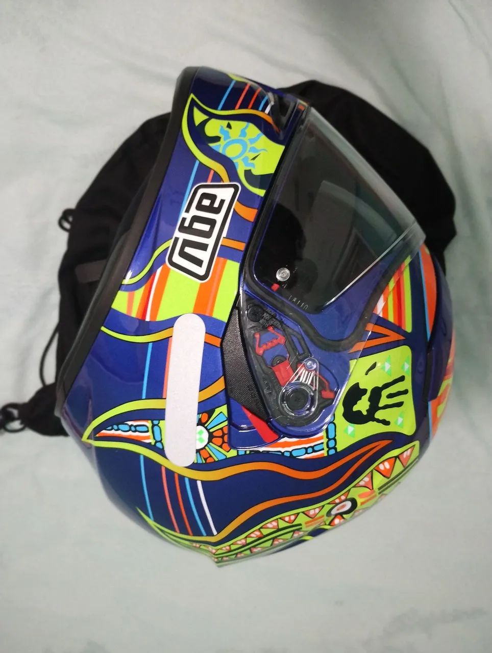 Capacete Original AGV K3 SV 5 FIVE Continentes. - Foto 5