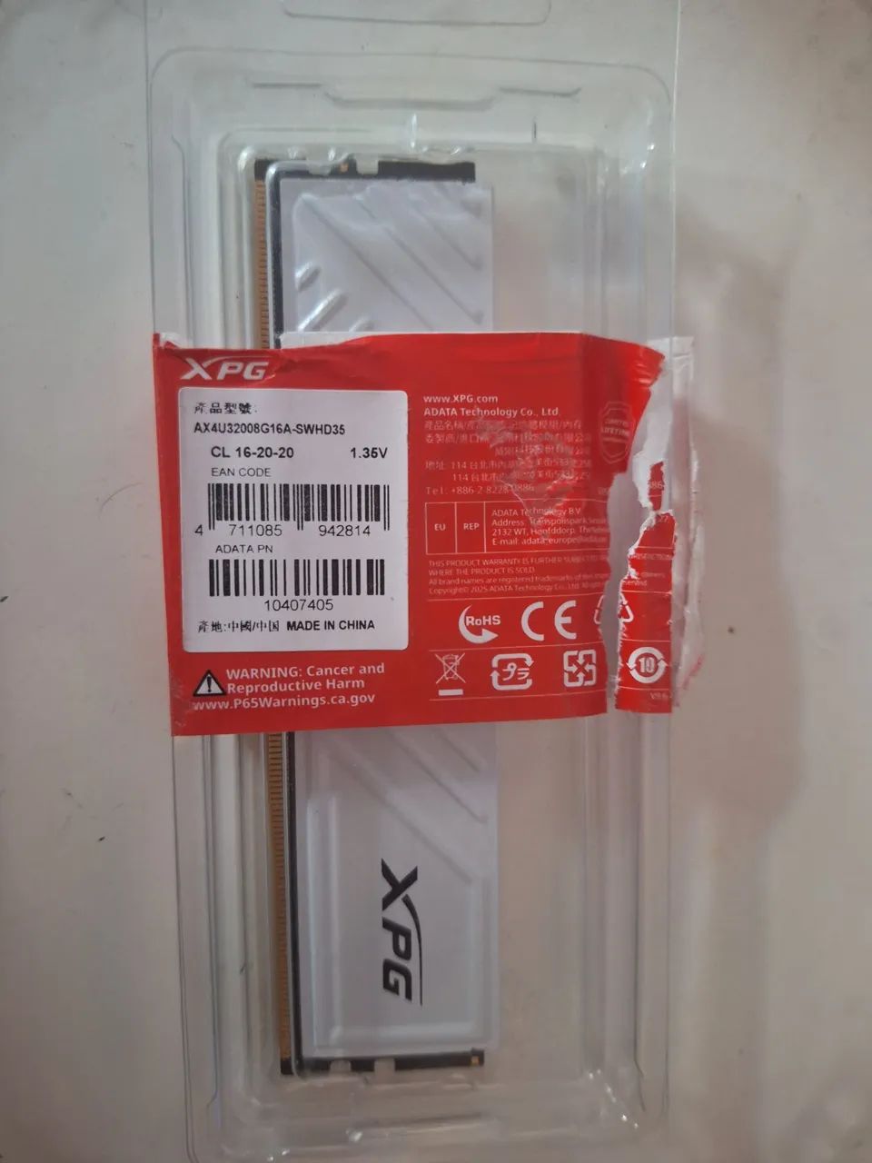 Memória RAM XPG 8Gb DDR4 3200Mhz  - Foto 3