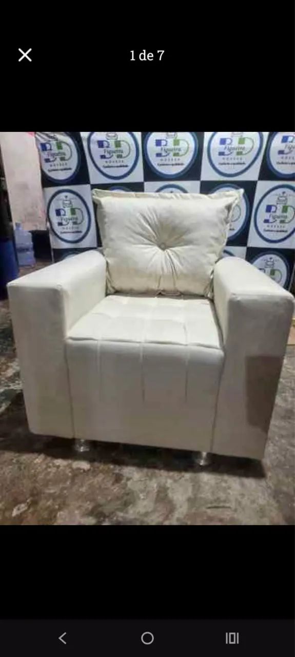 Sofás de luxo e conforto para sua casa pagamento na entrega  - Foto 4