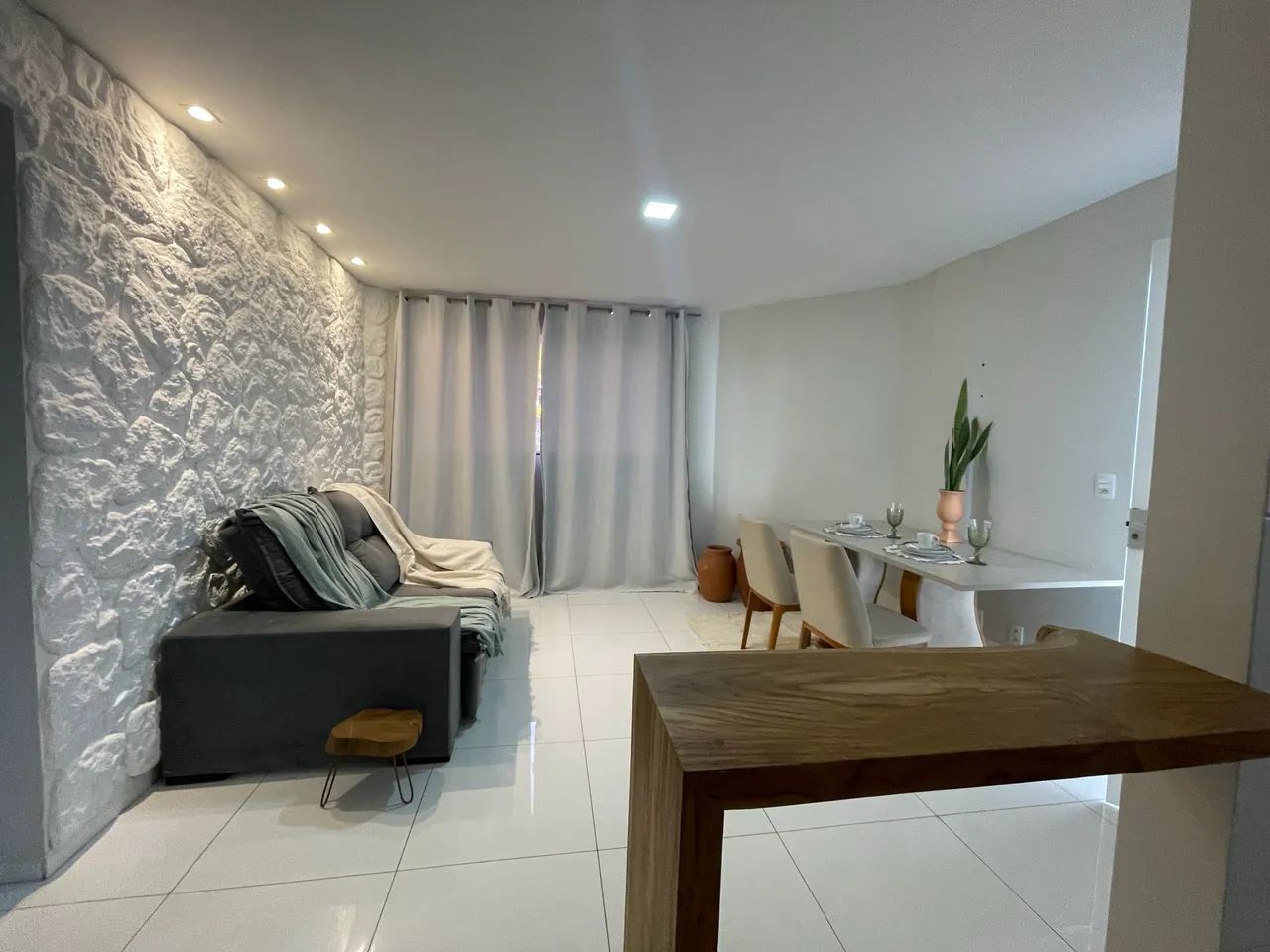 Apartamento mobiliado na 308 Sul