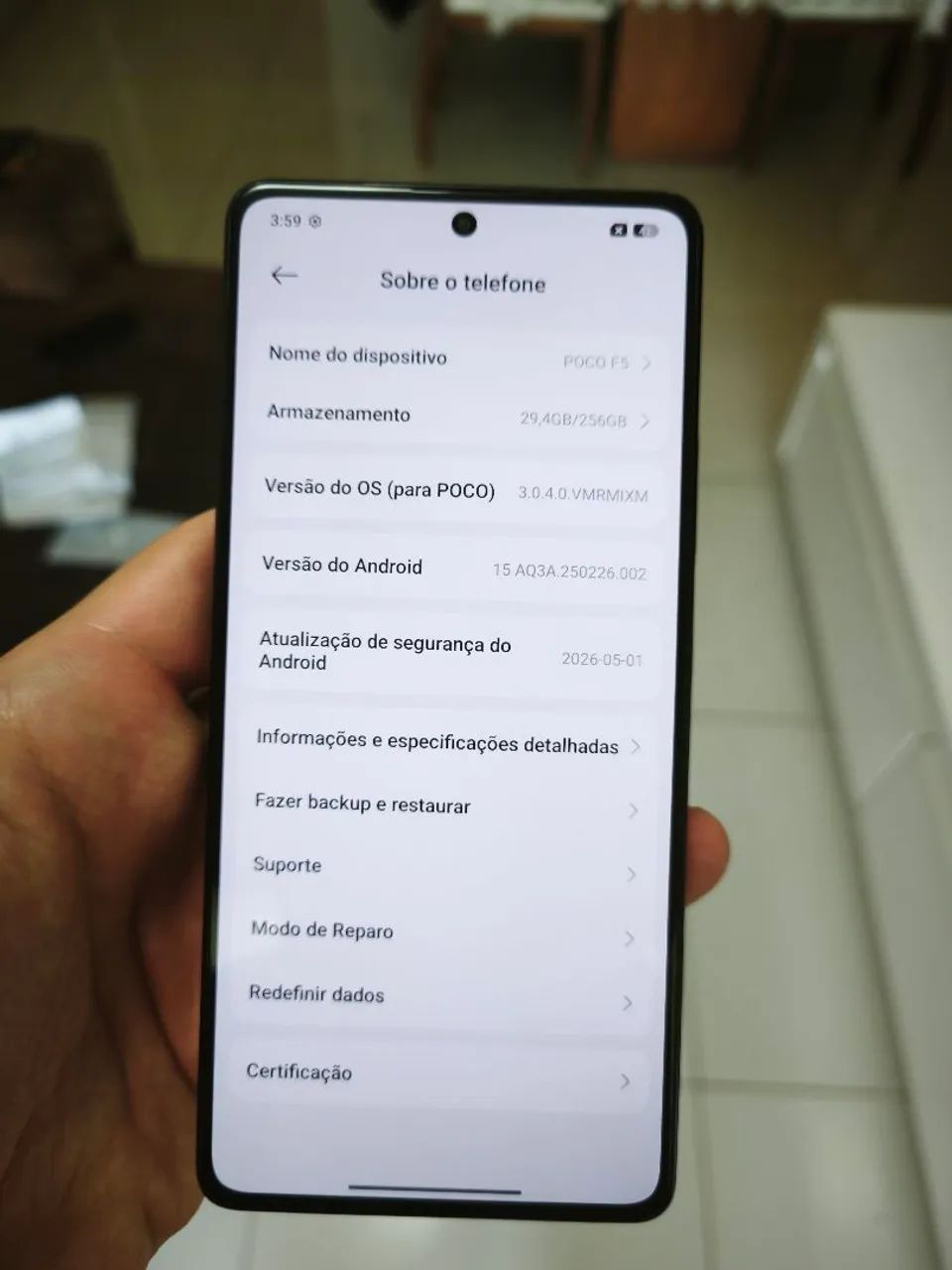 POCO F5 5G 12GB RAM / 256GB - Excelente estado + Caixa + NF - Foto 3