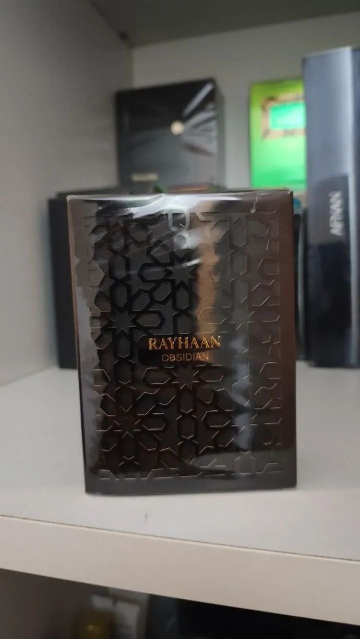 Perfume Rayhaan Black Obsidian - Original 