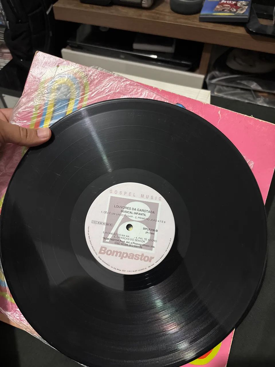 VINIL/LP LOUVORES DA GAROTADA 1  - Foto 3