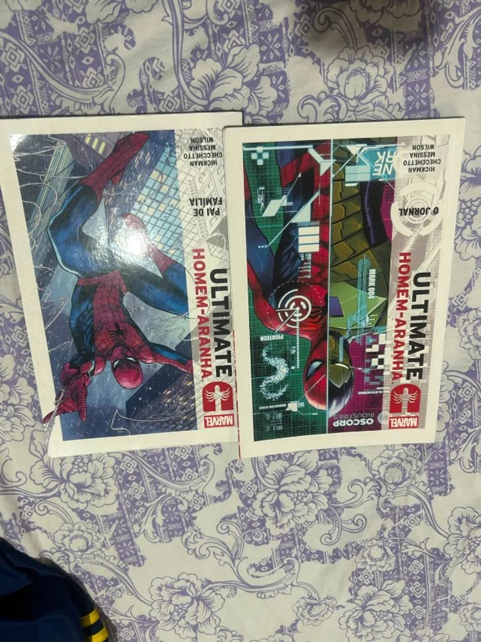homem aranha ultimate volume 1 e 2 