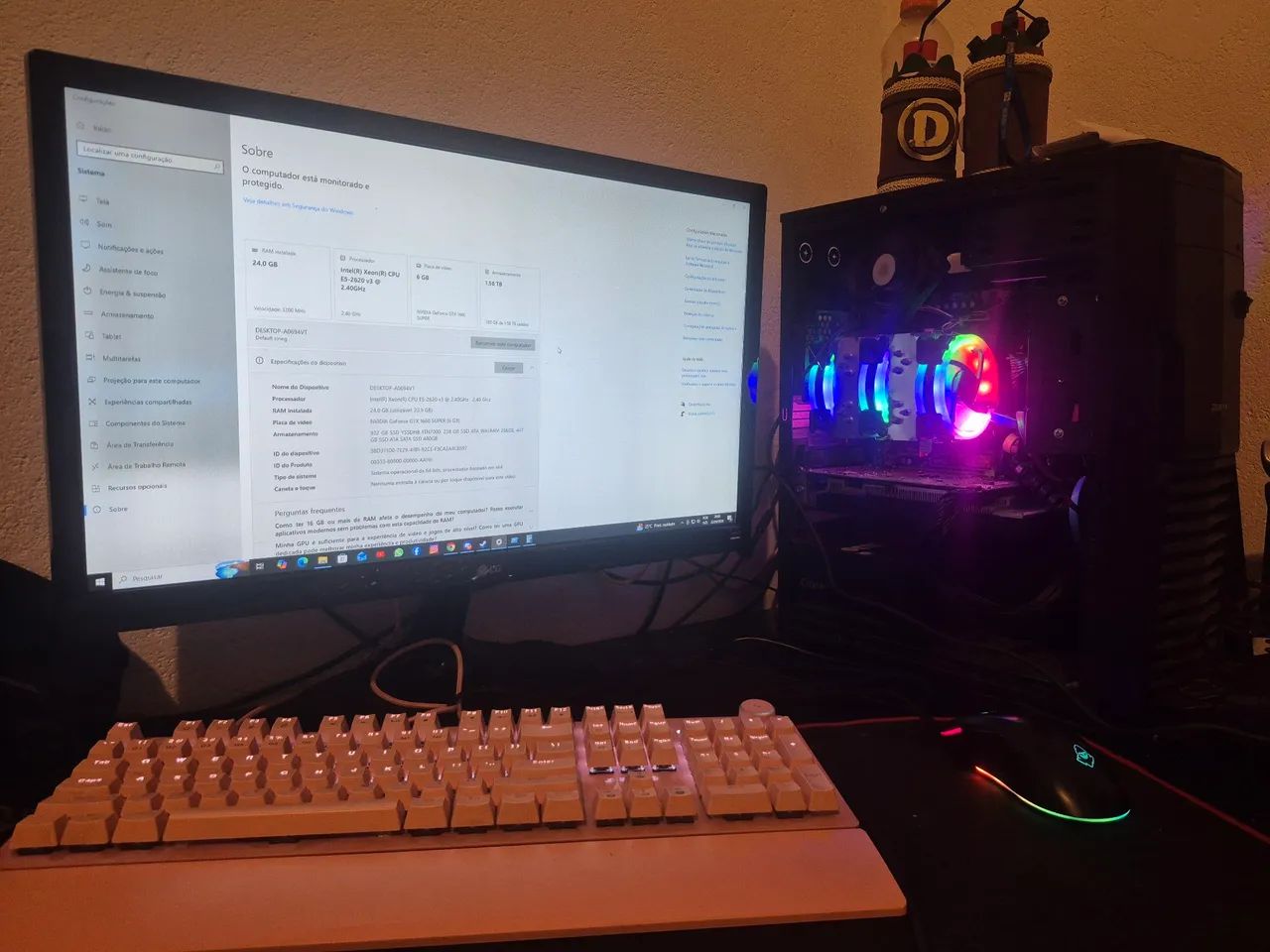 Pc gamer topssimo para sair rapido