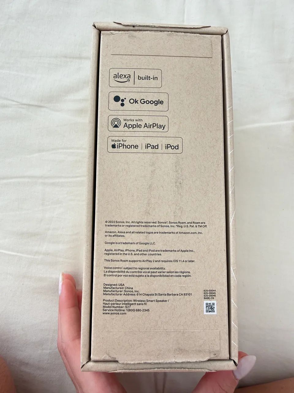 Caixa de som Sonos Roam Bluetooth e Wi-fi - Foto 3