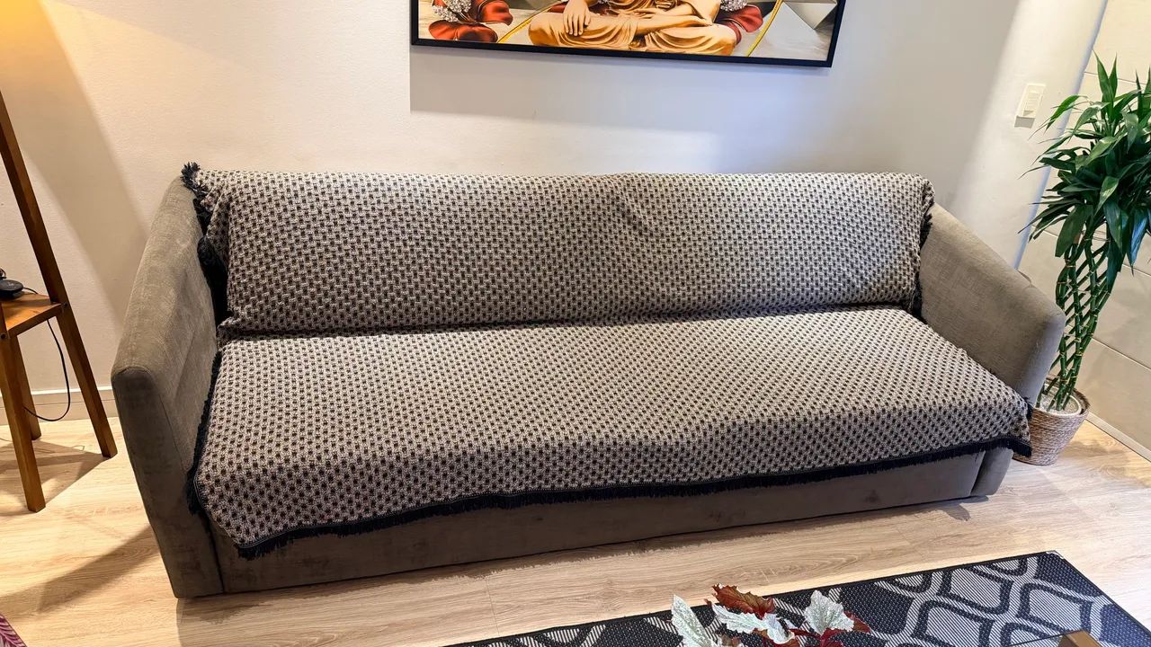 Sofa  Tecido Suede - Foto 4