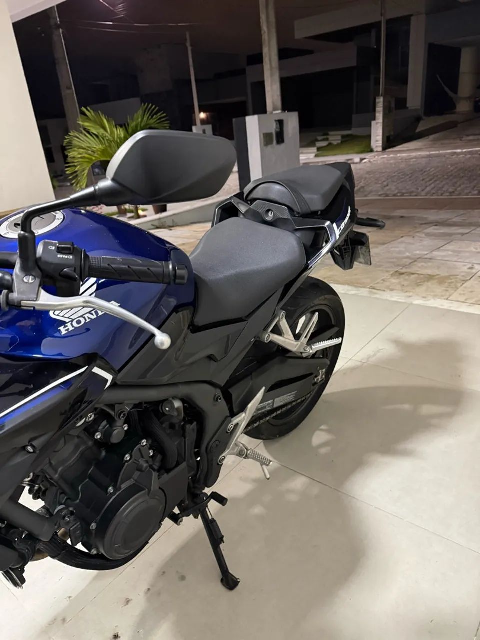 CB500F 2024 azul - Foto 4