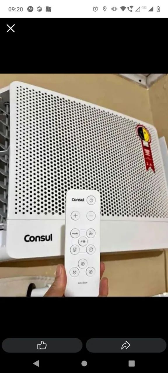 Ar condicionado 12 BTUs 