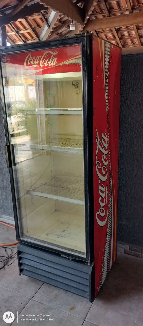 Geladeira expositora metal frio v 220 funcionando valor 999 reais  - Foto 3