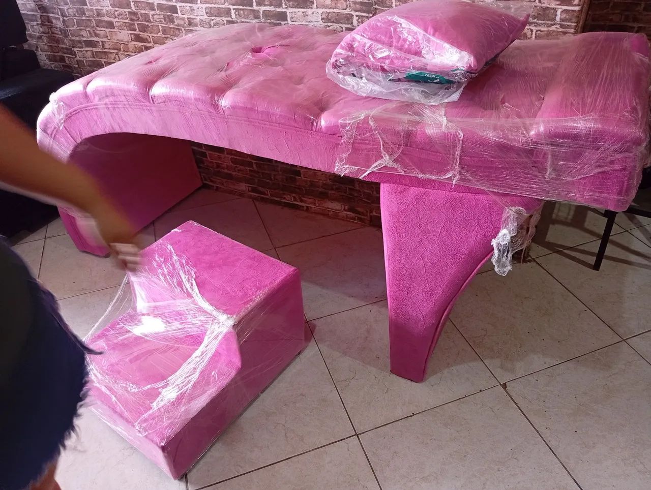 Maca de luxo rosa no cap tone  - Foto 2