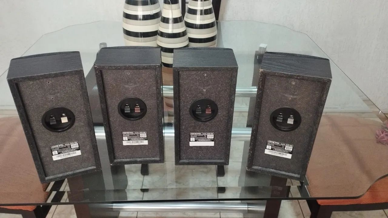 Kit caixas Onkyo 5.0 R580 - Foto 5