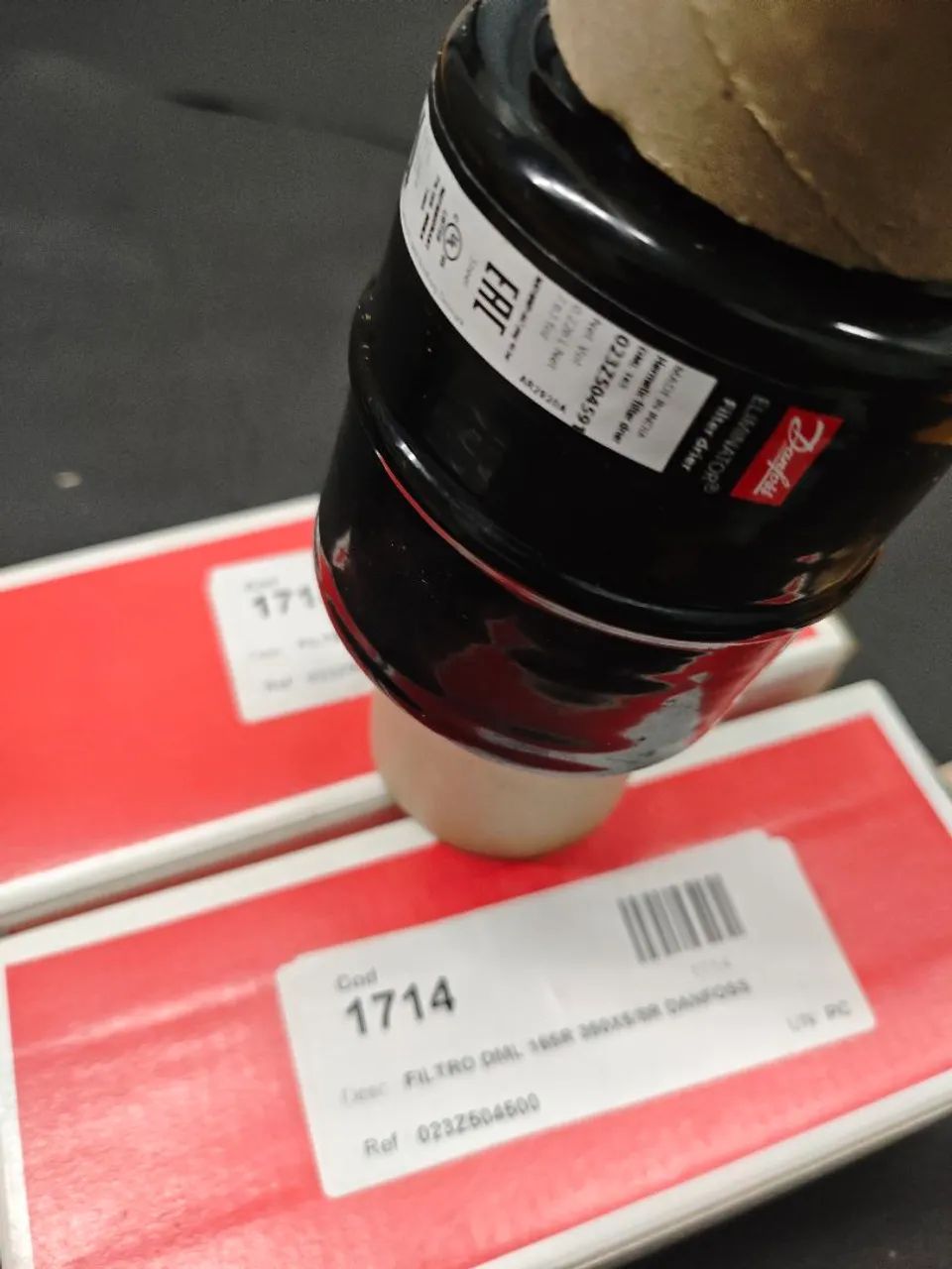 Filtro Secador DANFOSS DML 165R - 5/8" - REF: 023Z504500 - NOVO - Foto 2
