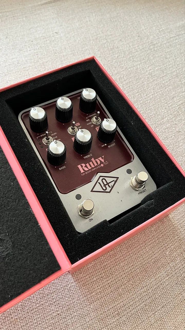 UAFX Ruby 63 Top Boost Amplifier - Instrumentos musicais - São