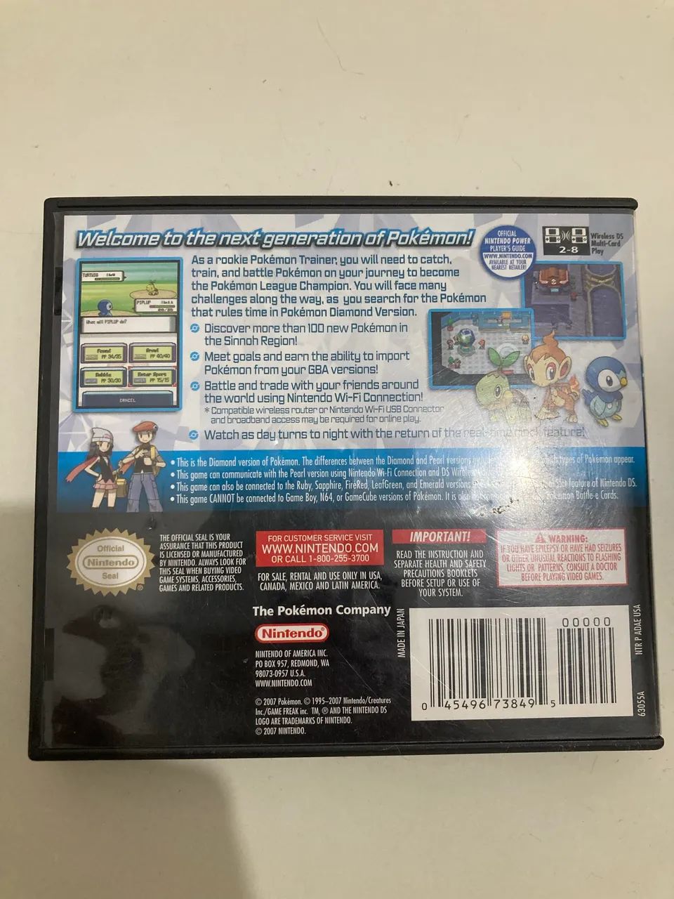 Jogo Pokémon Diamond - Foto 4