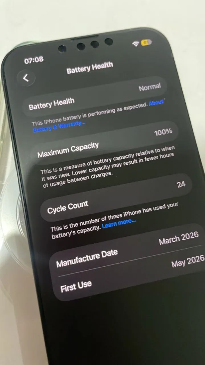 iPhone 17e 256GB Preto | Bateria 100% | Garantia Apple - Foto 2