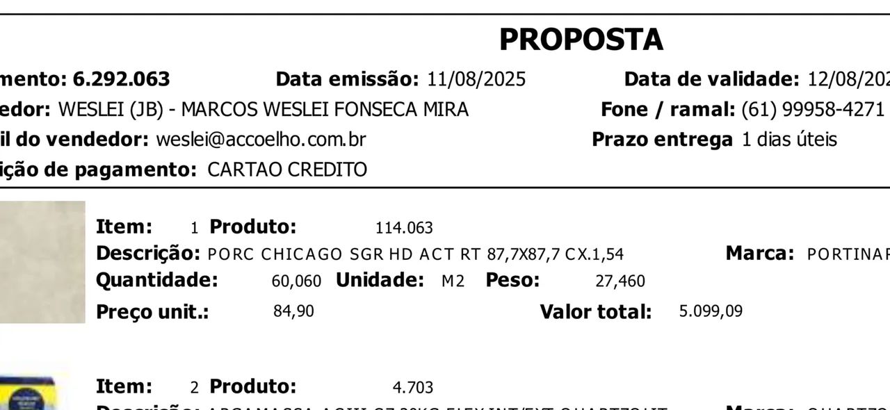 Piso Porcelanato Portinari