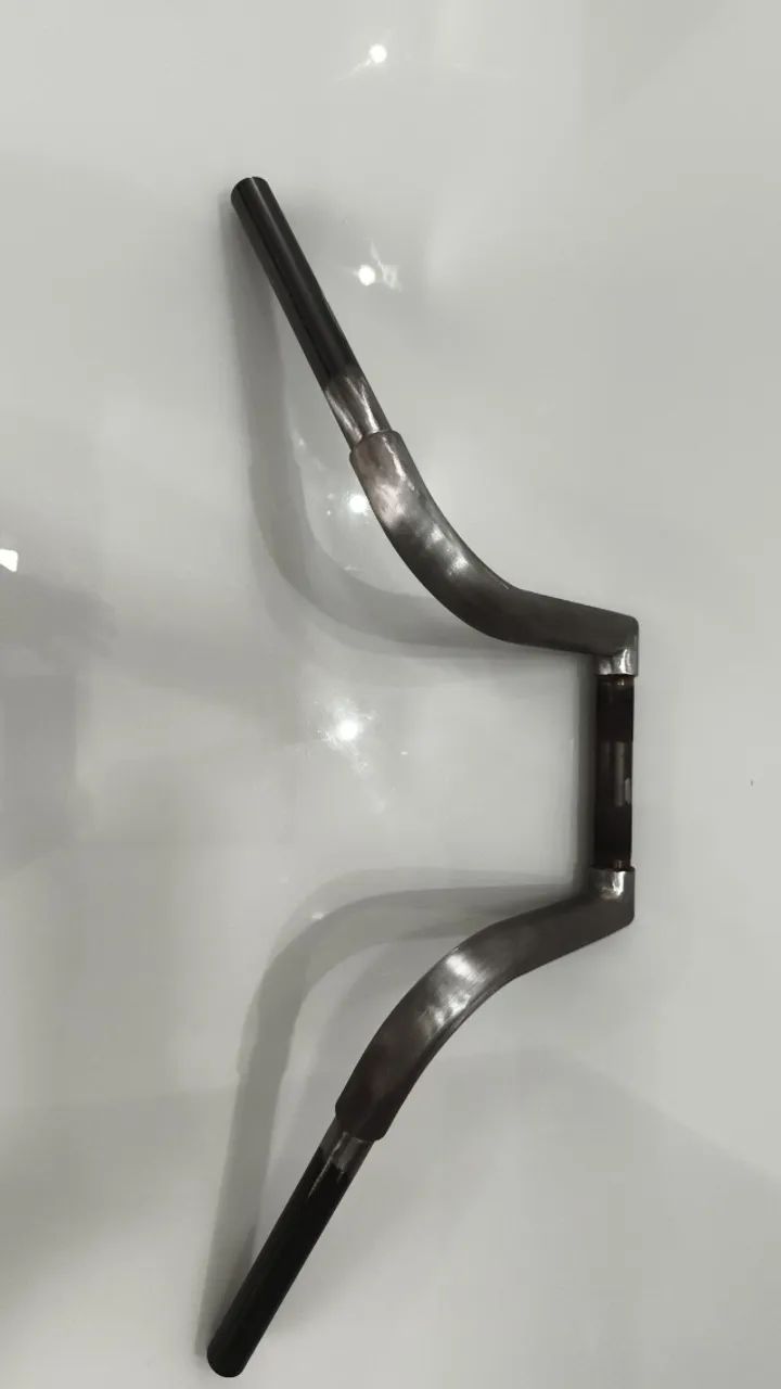 Guidões Pretos para Motos Custom até 10 Polegadas - Foto 2