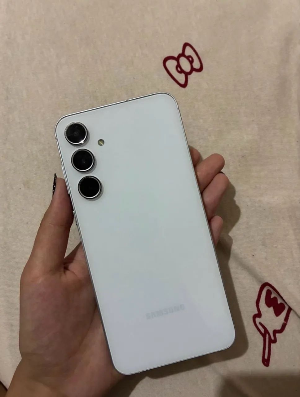 samsung a55 5+ branco 128gb - Foto 2