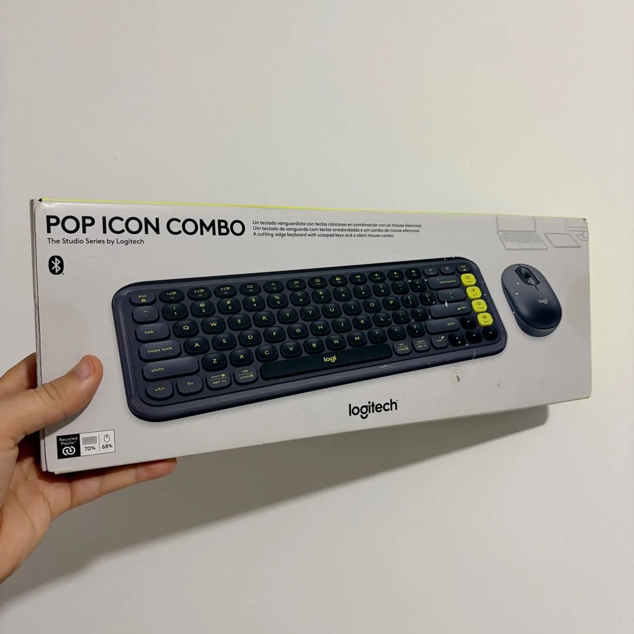 Logitech Combo: Teclado + Mouse (novo)