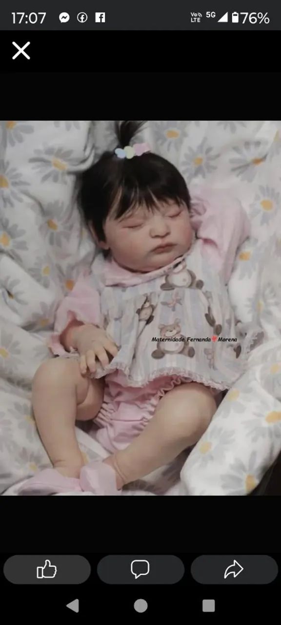BEBÊ REBORN MOLDE LAURA - Foto 2