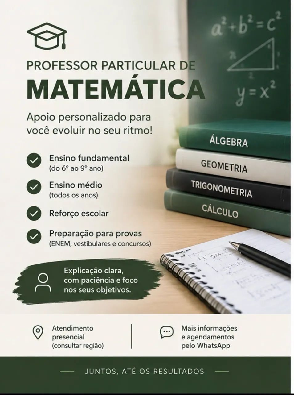 Aulas para Enem/vestibular Matemática  - Foto 2