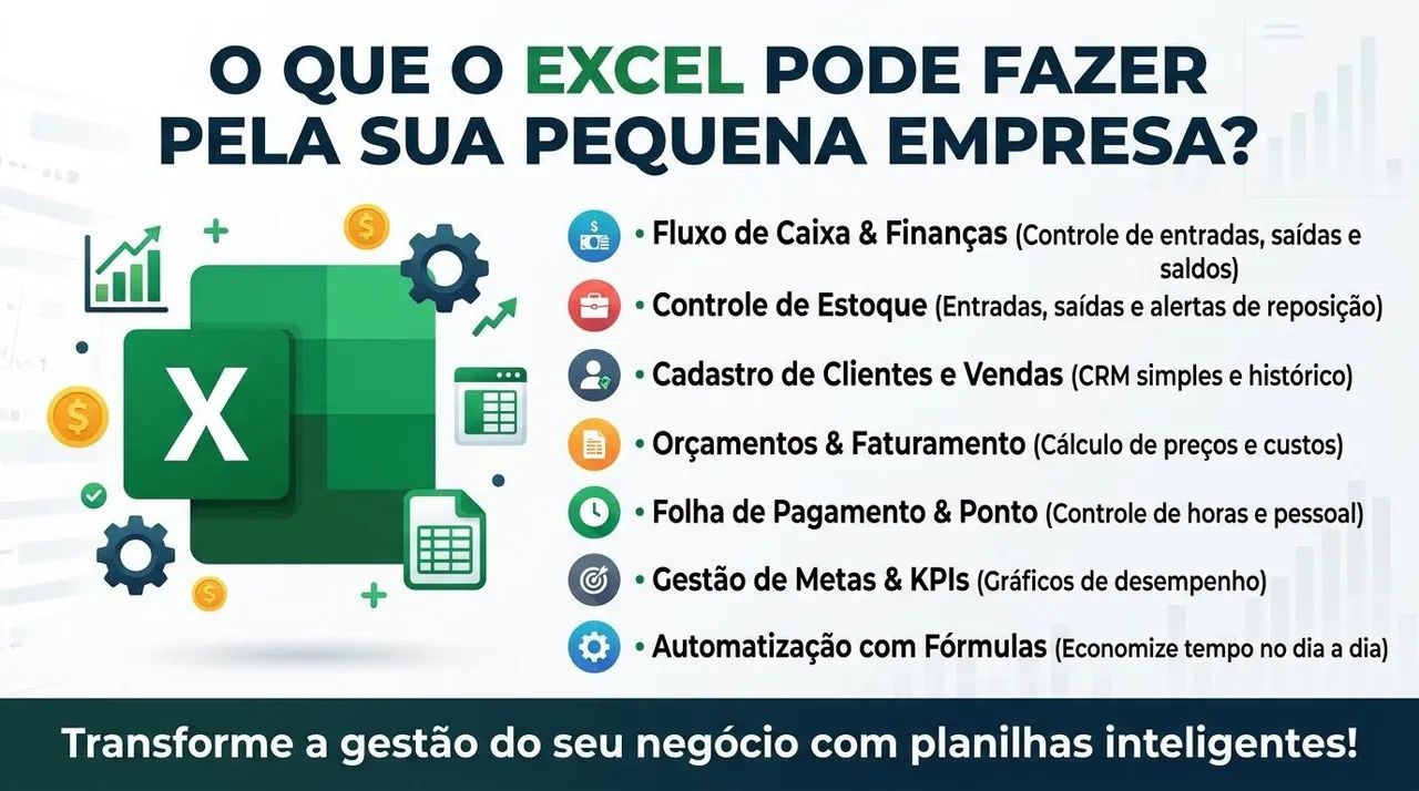 ? Planilhas Profissionais em Excel | Organize e Automatize Seu Negócio! - Foto 2