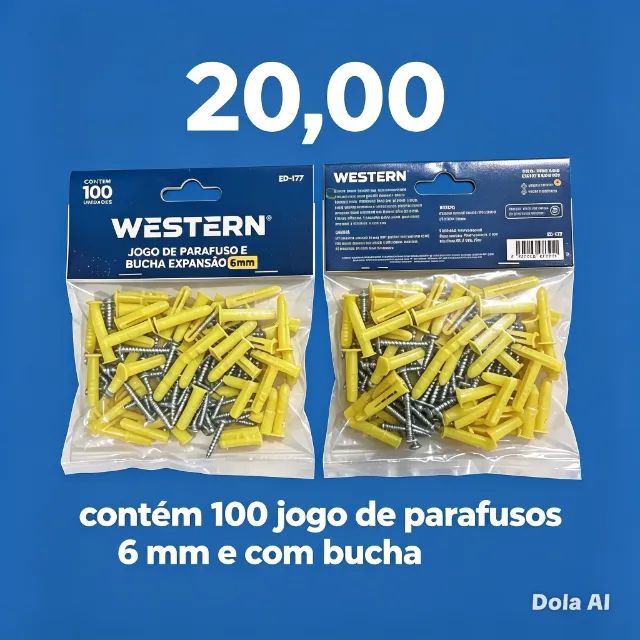 Parafusos e buchas - Foto 3